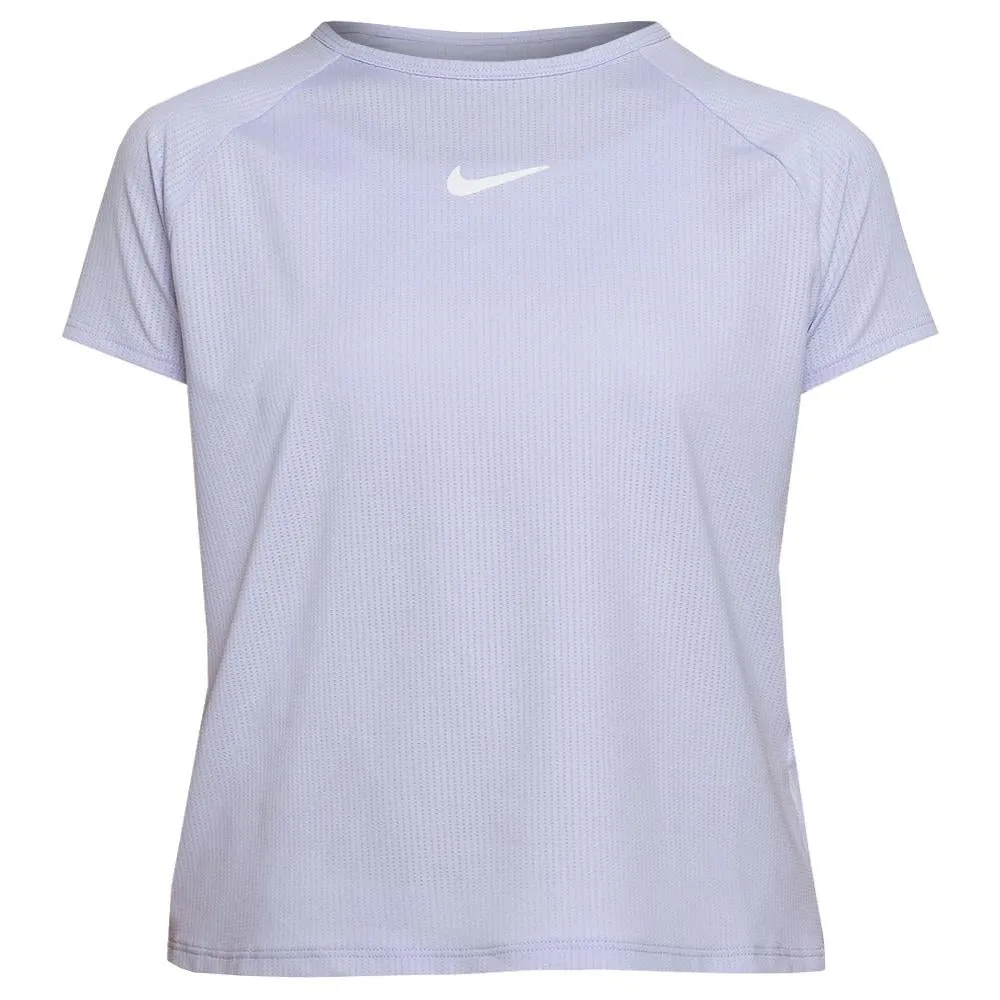 Sophisticated Look Metal Accents Nike Girls Victory Short Sleeve - Oxygen Purple