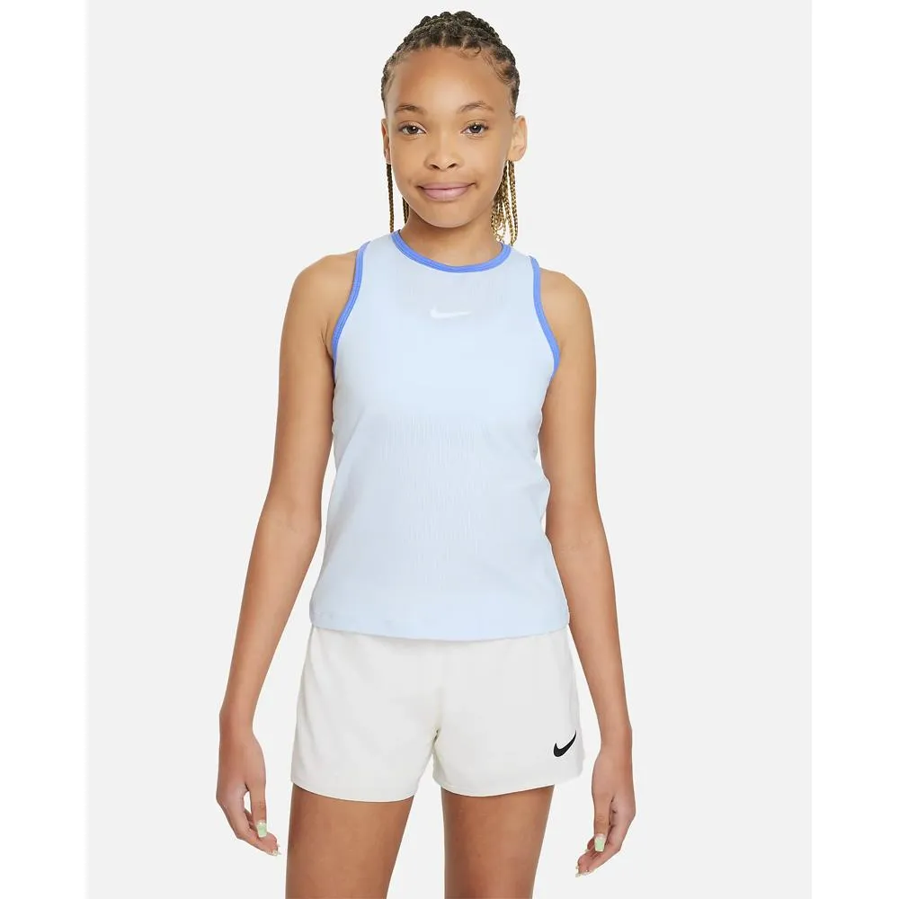 Nike Girls Victory Tank - Blue Tint/Polar portable Textured