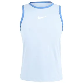 Nike Girls Victory Tank - Blue Tint/Polar Printed Pattern Shiny appearance