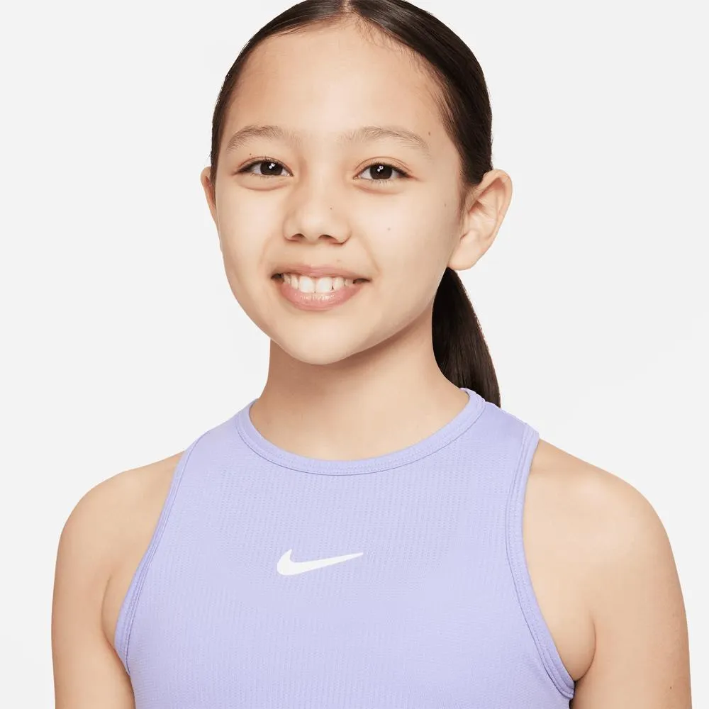Nike Girls Victory Tank - Light Thistle Multi-Functional Corduroy
