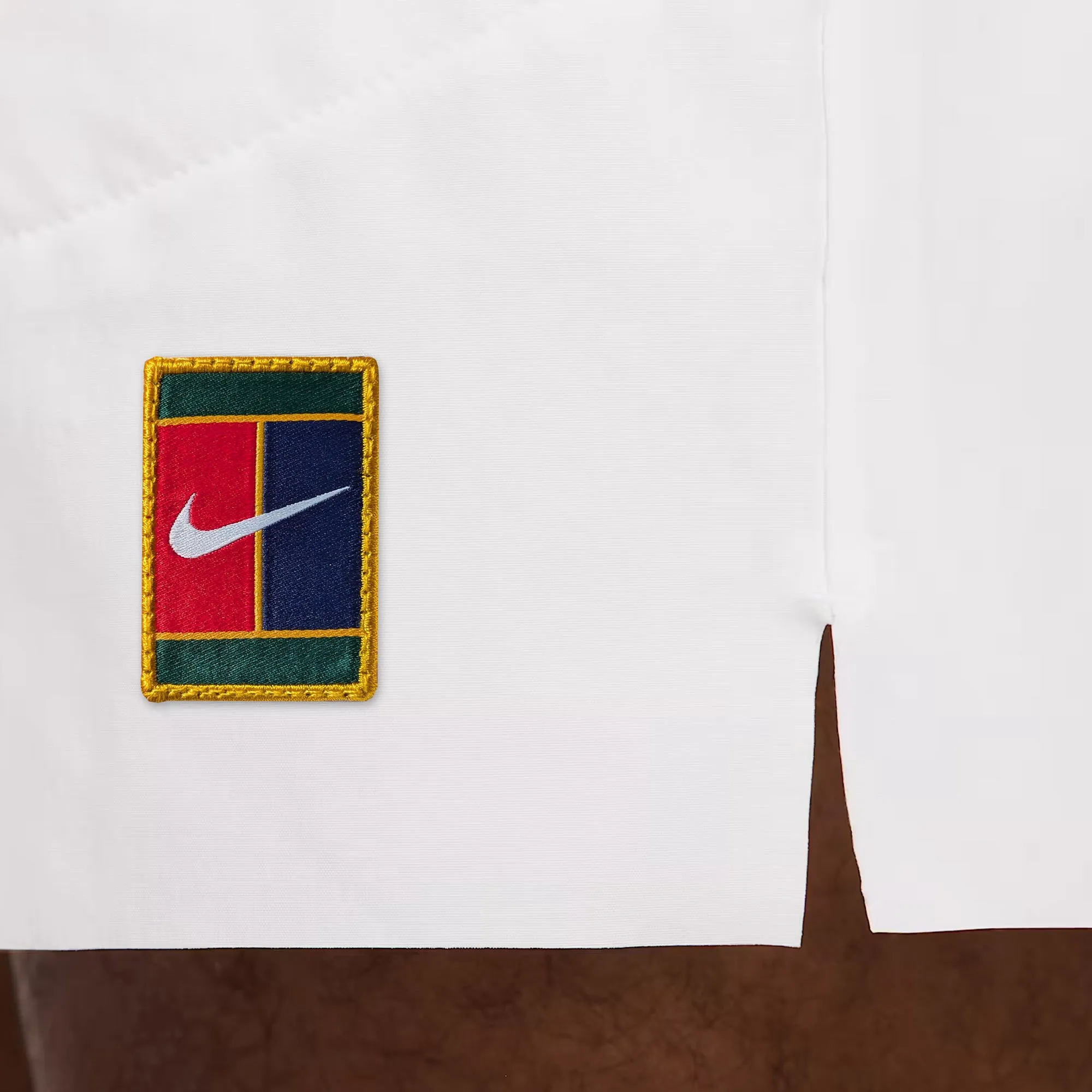 Nike Men's Slam London Short - White HeatRegulatingTechnology ElasticBinding