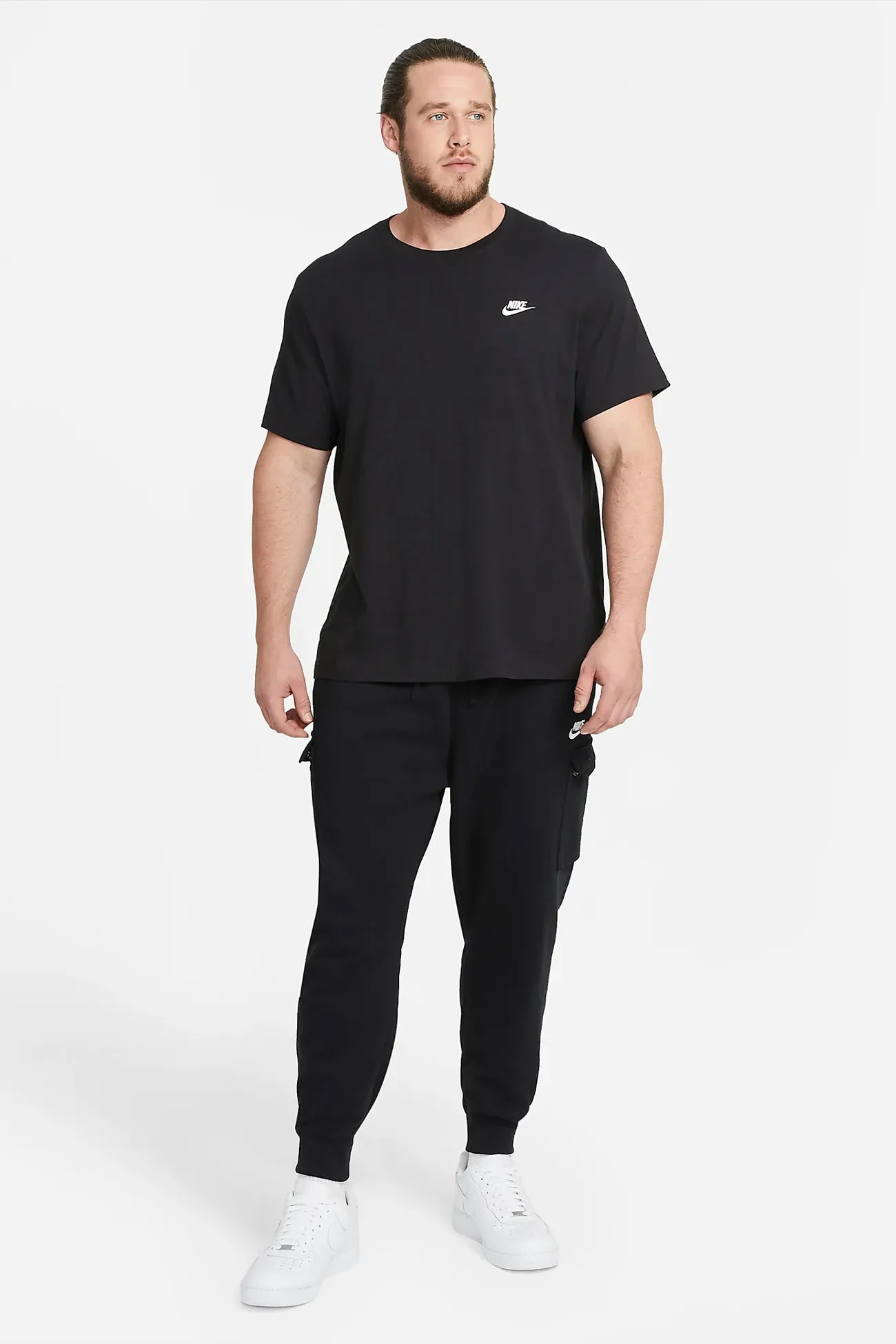 FadeResistantPrint Nike Sportswear Club Tee Black