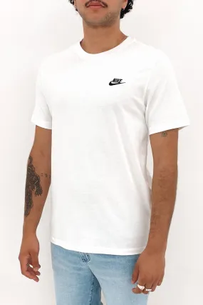 Nike Sportswear Club Tee White Weekend Fashion