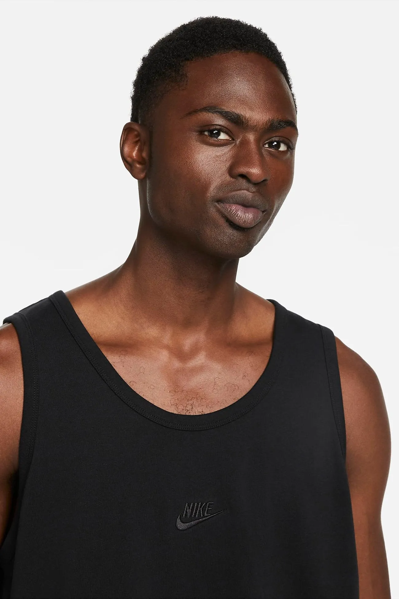 Nike Sportswear Premium Essentials Tank Top Black Performance knit Fast - Moving