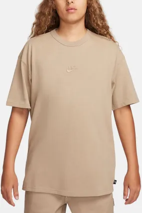 Nike Sportswear Premium Essentials Tee Khaki Outdoor Style Non-toxic