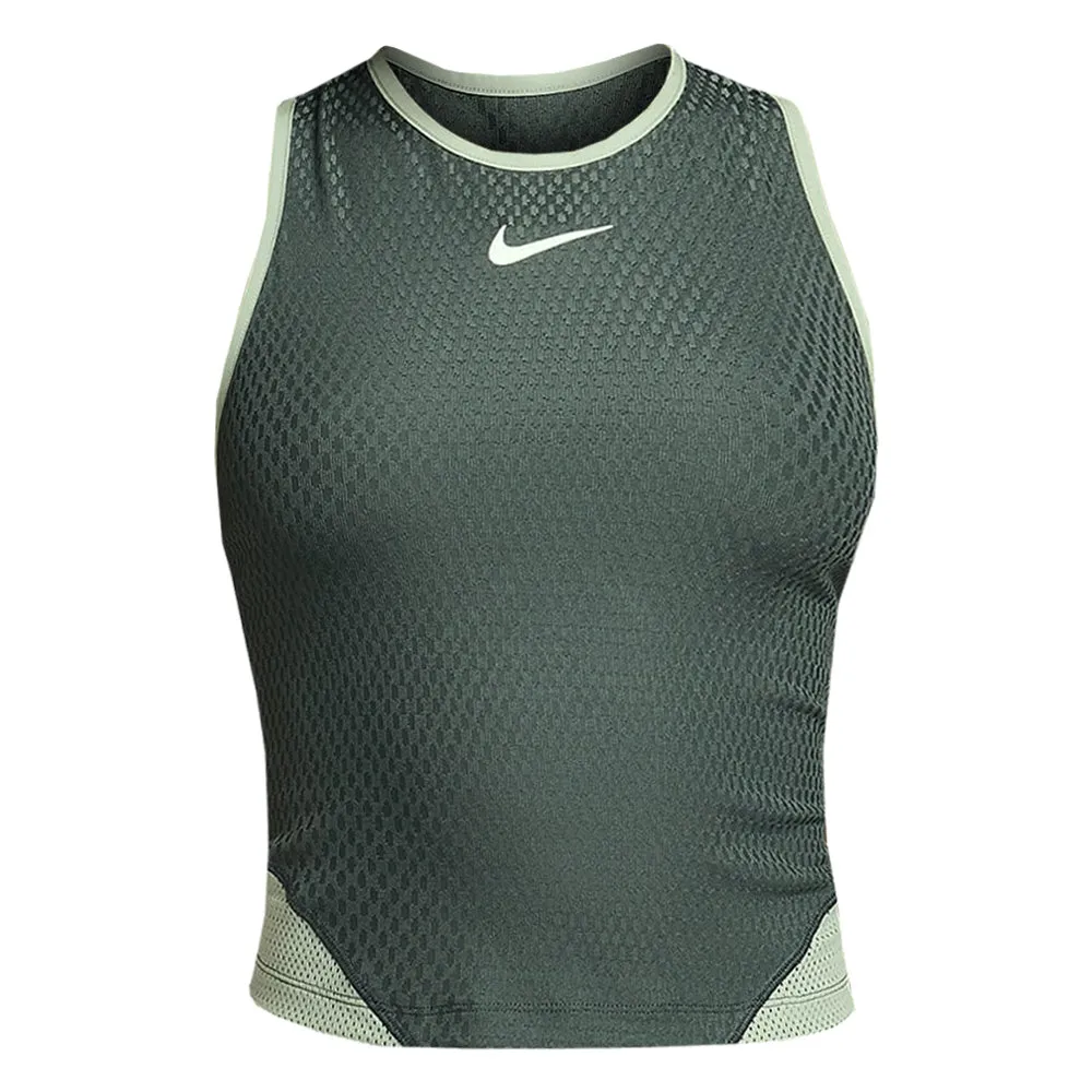 Nike Women's Slam NY Tank - Vintage Green/Jade Horizon All Balance FlexibleNeckline