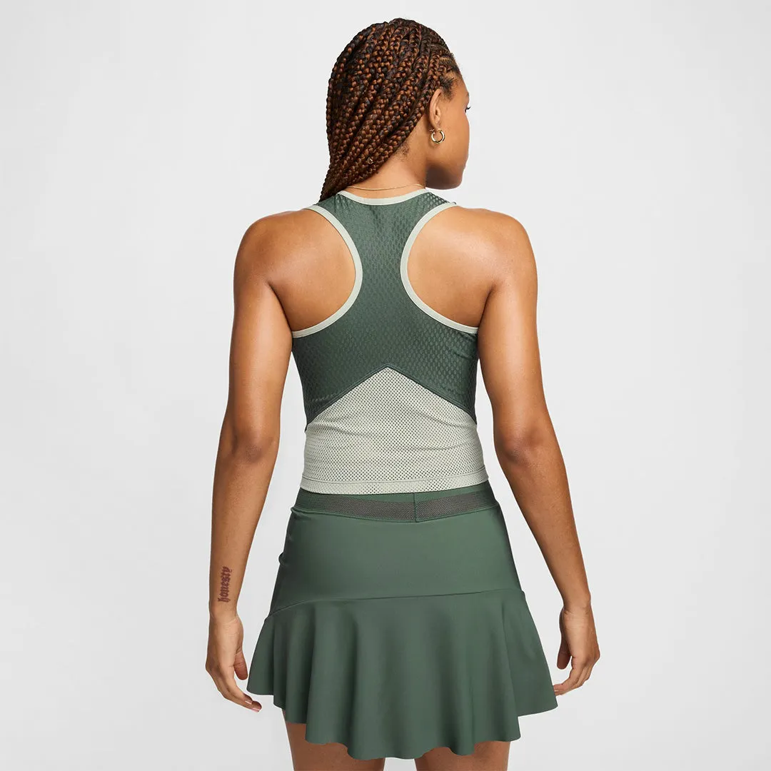 Youth Glow CompressionFreeCuffs Nike Women's Slam NY Tank - Vintage Green/Jade Horizon All Balance