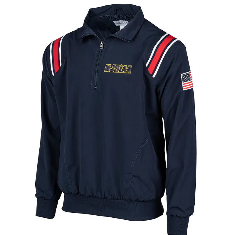 NJSIAA Logo Pullover Umpire Jacket Universal Fit Framework