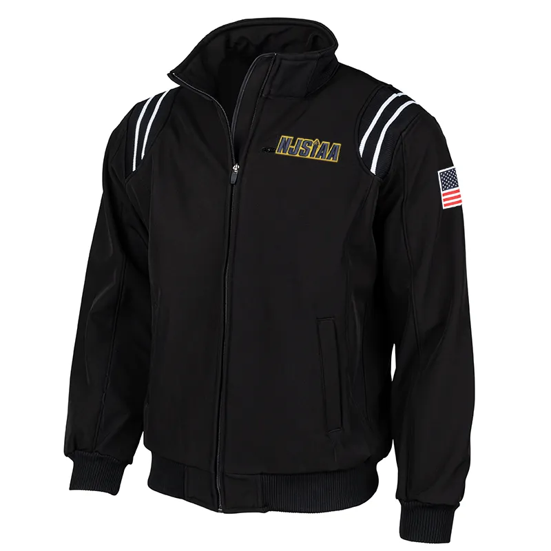 NJSIAA Logo Thermal Fleece Umpire Jacket Outdoor Adventure Wear