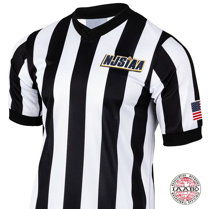 NJSIAA/IAABO Logo Basketball Referee V-Neck Backpacking Trip Versatile Piece