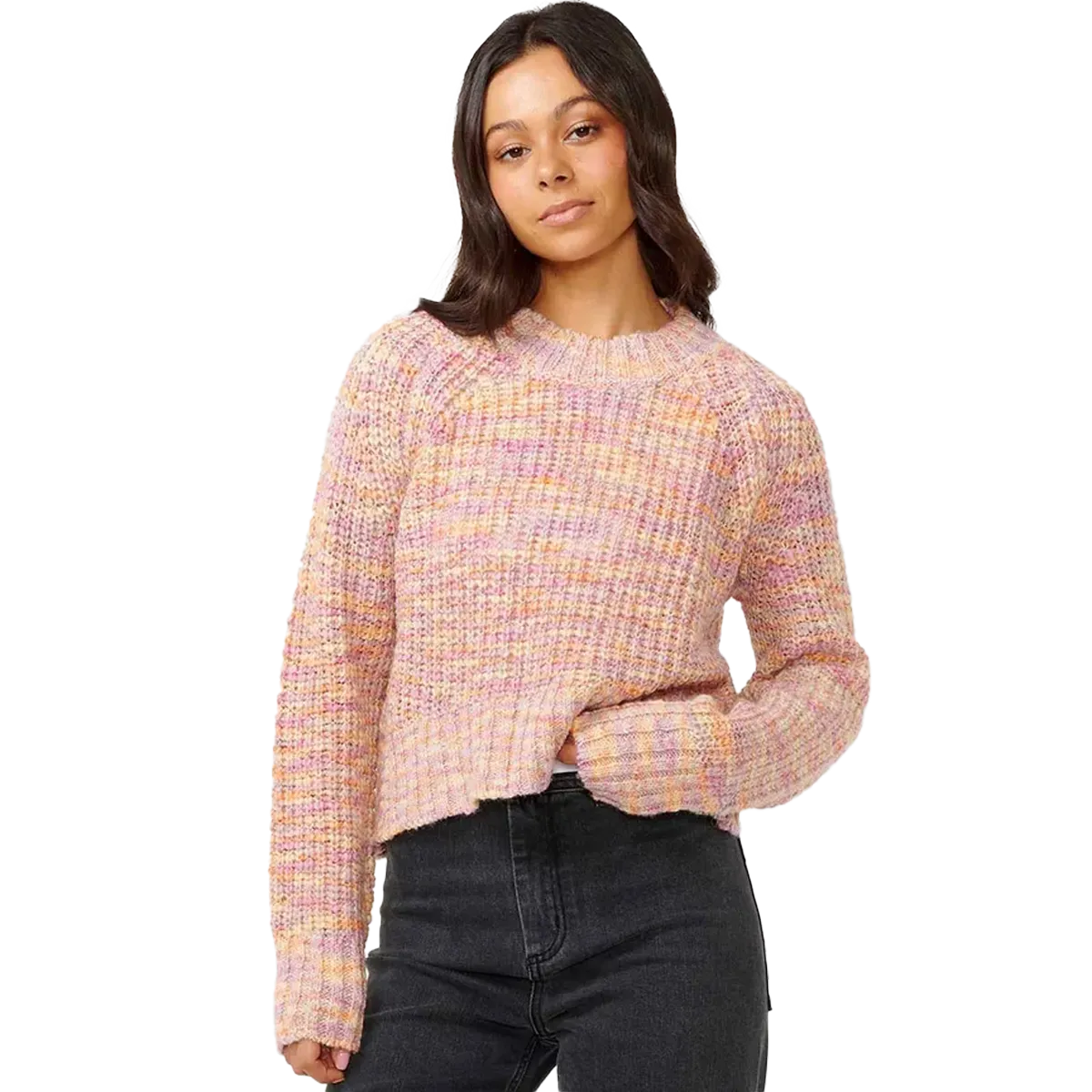Women's Beach Party Slub Sweater Comfortable Layer