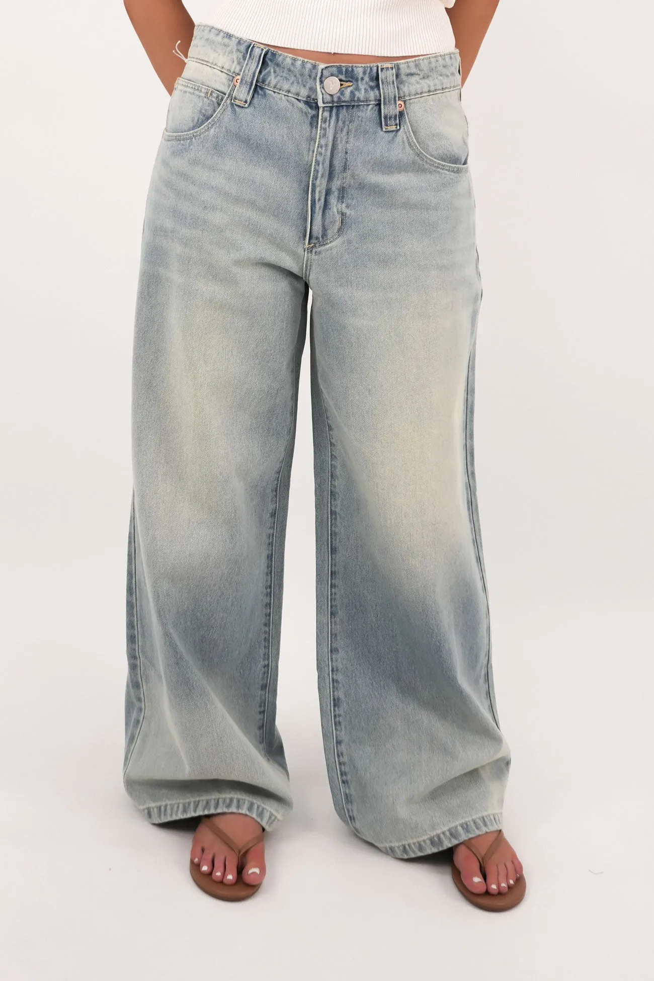A 99 Mega Baggy Jean Brittany fade resistant color Trend Setter Sunny Vibes