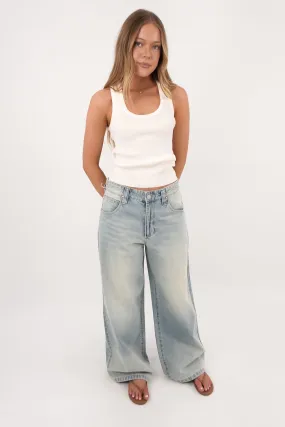 Daily Clothing Artist Vibe Durable A 99 Mega Baggy Jean Brittany