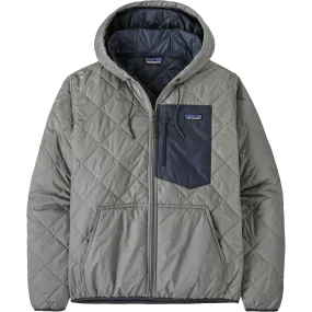 Heat Resistant Fabric Men's Diamond Quilted Bomber Hoody