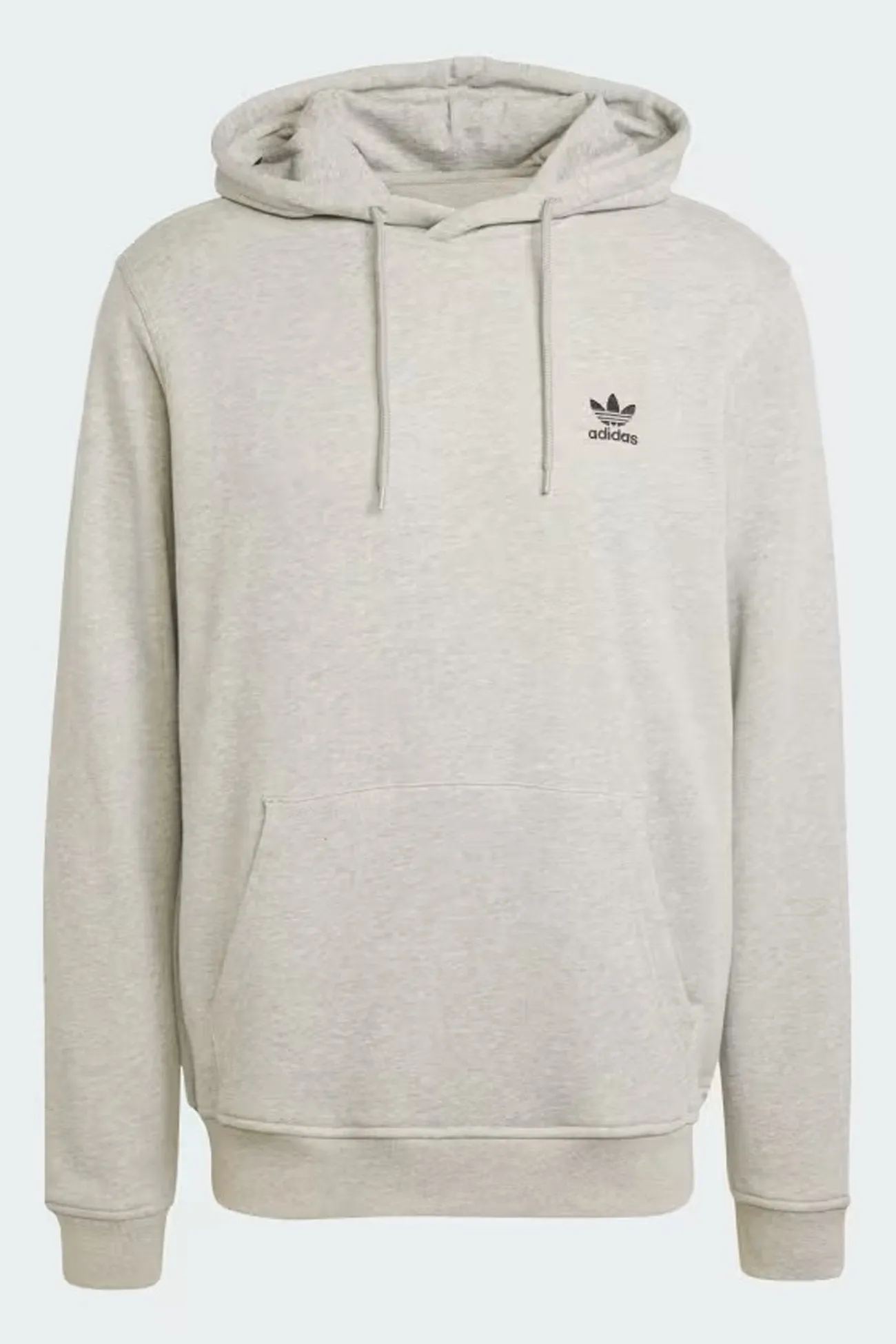 Essential Hoodie FT Medium Grey Heather Reinforced Stitching