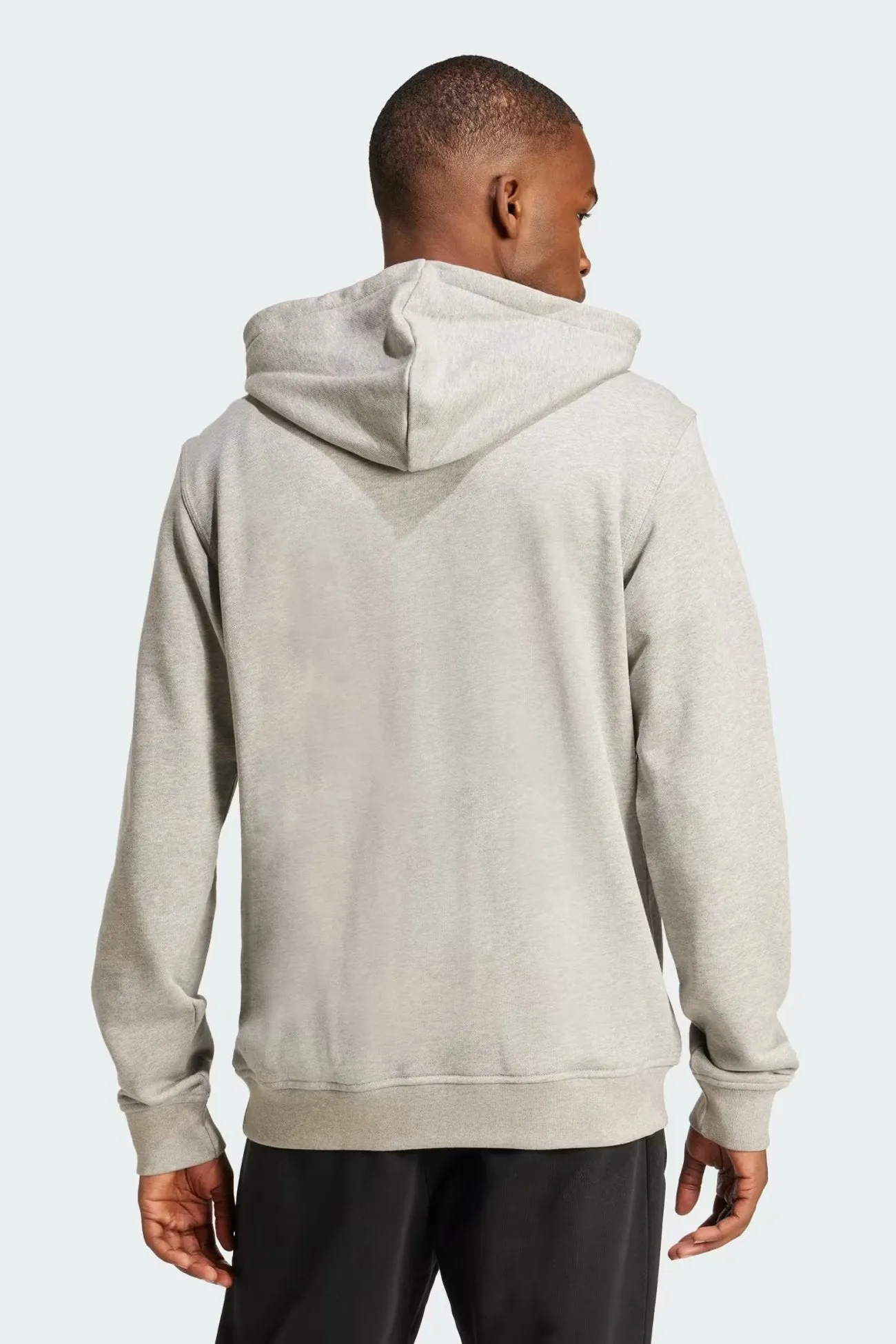 HybridLayerCompatibility Flexible Daily Fit Essential Hoodie FT Medium Grey Heather