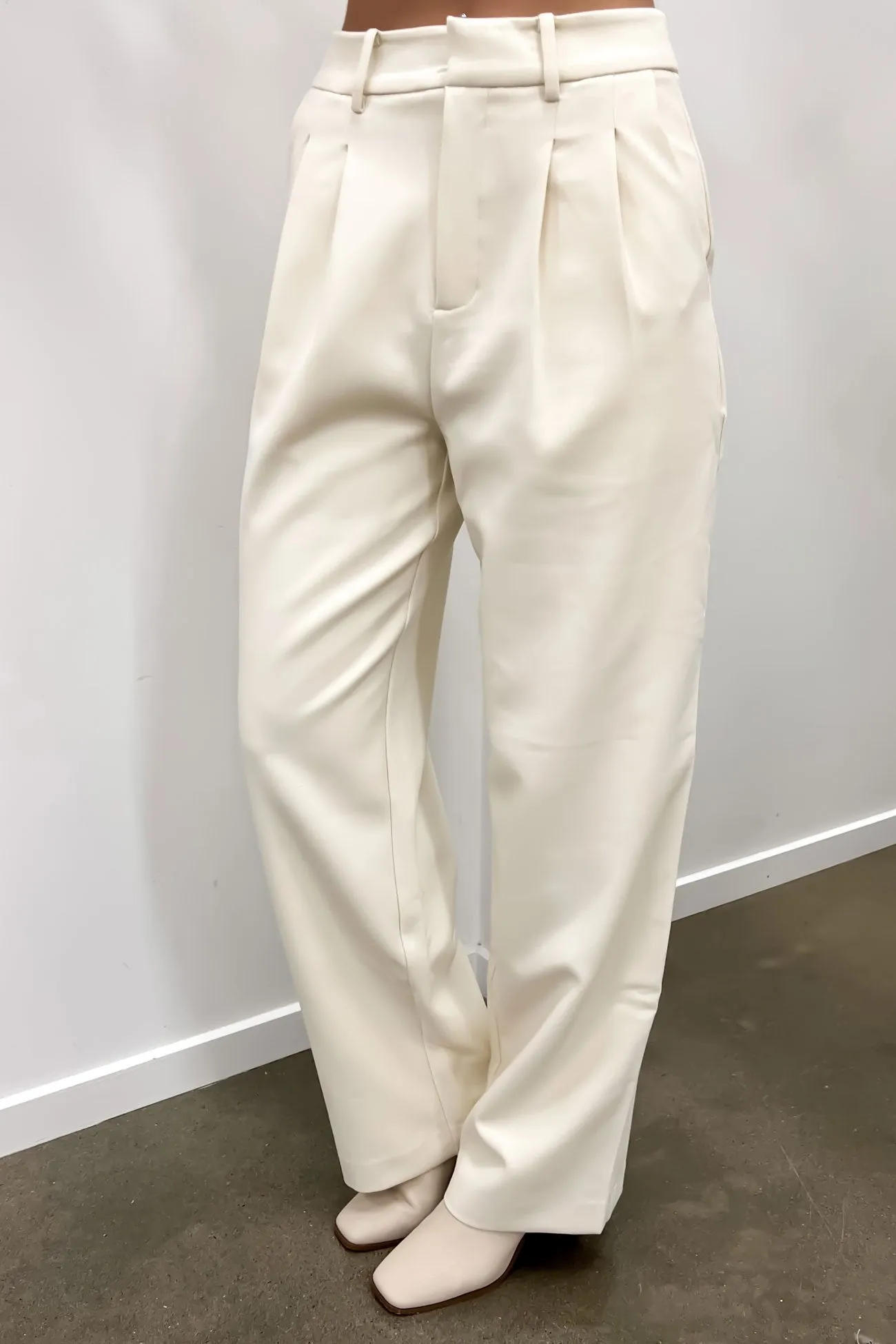 Casual Comfort Wear Flexible Wear Gia Pant Vintage White