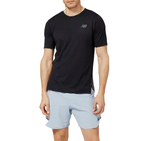 Casual Style Men's Q Speed Jacquard Short Sleeve