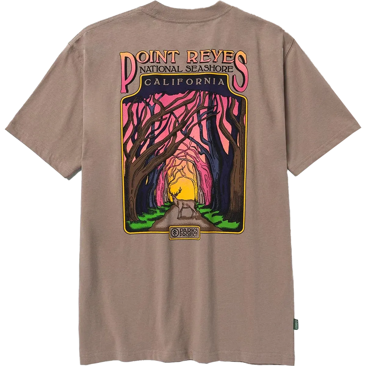Fitted Design Point Reyes Cypress Portal Tee