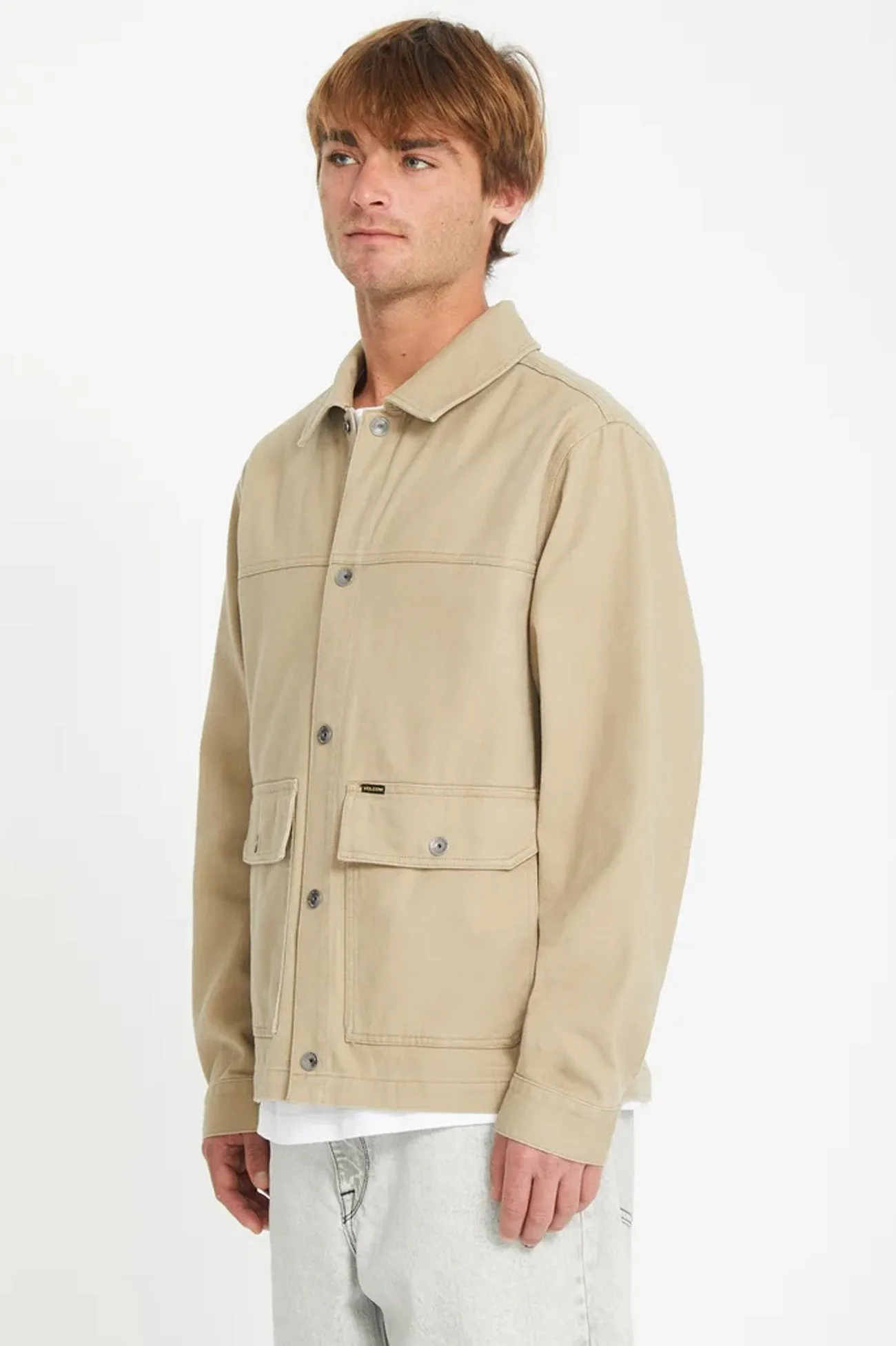 Heavy Duty Zippers Barton Jacket Khaki