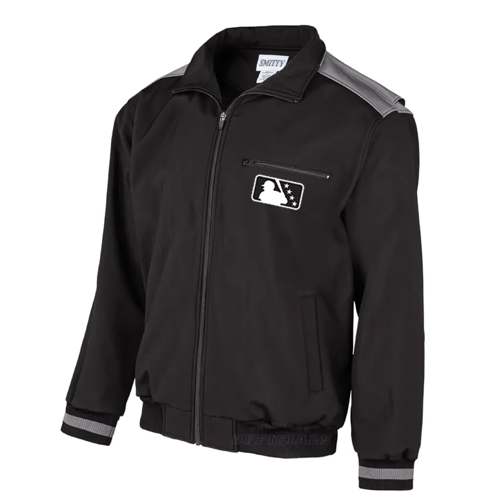 MiLB 2024 Full Zip Thermal Fleece Umpire Jacket AdjustableDrawcordHem Layered Insulation