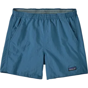 Women's Baggies Shorts 5" Flexible Side Panels Tight Fit