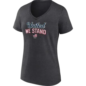 Women's USA Victory United Tee Olympics 24 Contoured Side Panels