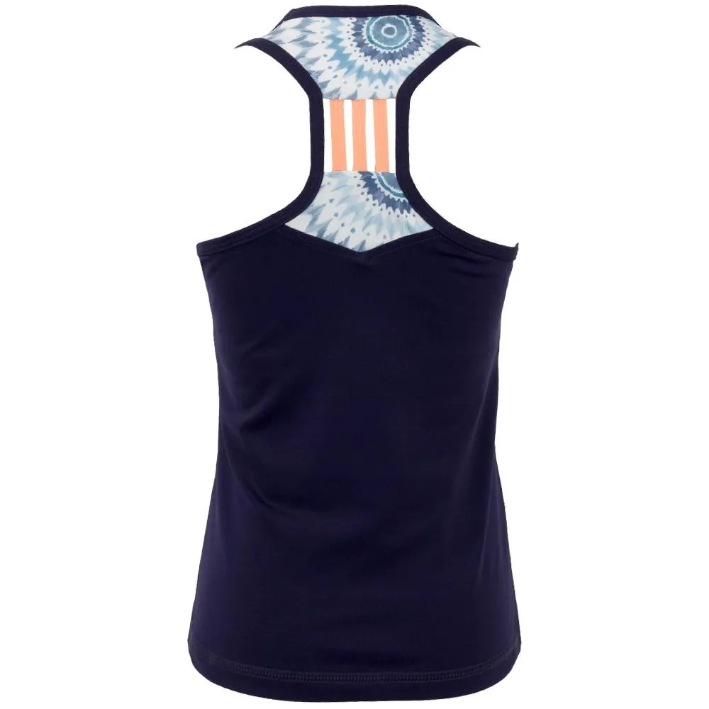 Comfortable Mobility Functional Features Sofibella Girls Sorrento Tank - Navy