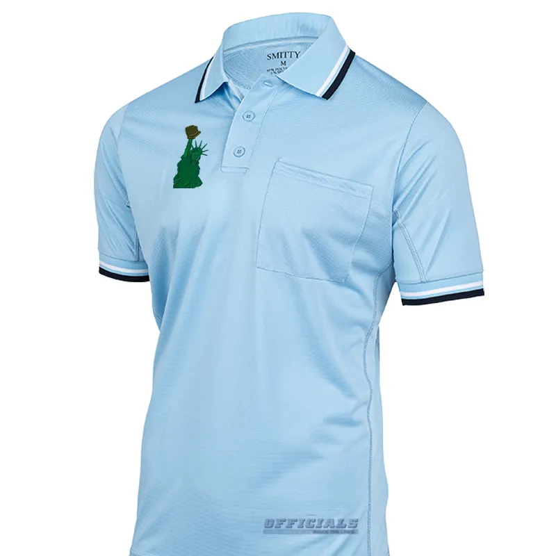 Plus Size Fit NY Travel Smitty Umpire Shirt