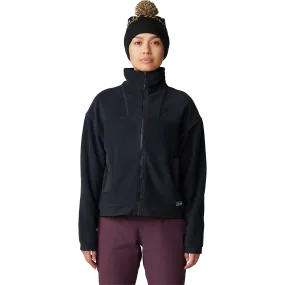 Women's Powder Maven Fleece Full Zip Jacket Versatile Design Roll up sleeves
