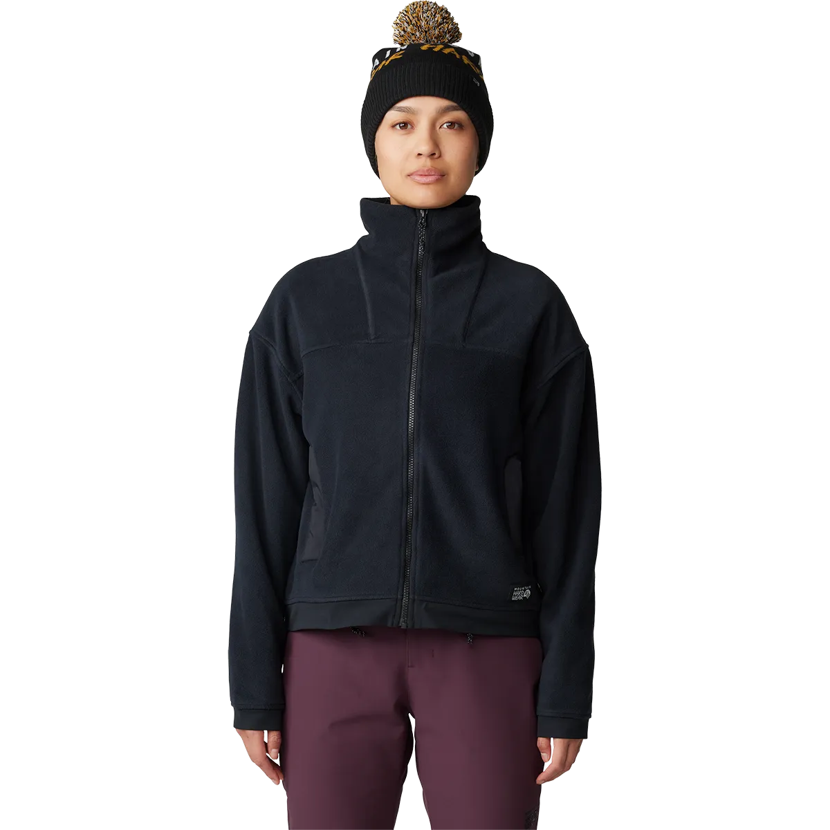 Women's Powder Maven Fleece Full Zip Jacket Double Layer Protection
