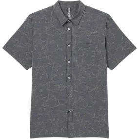 Men's Bridge Short Sleeve Button Down Ventilation Panel