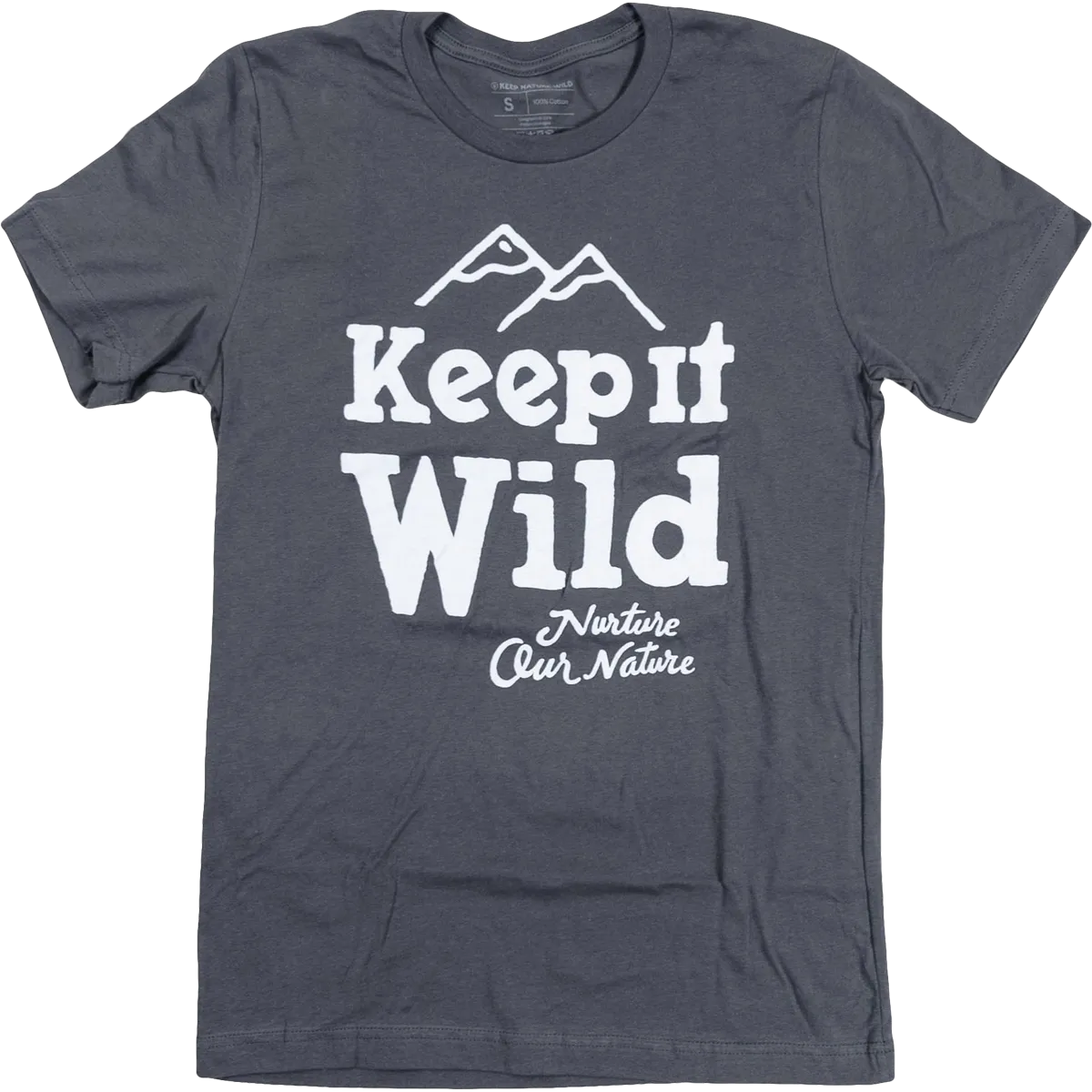 Keep It Wild Unisex Tee Fun and Comfortable Printed Logo