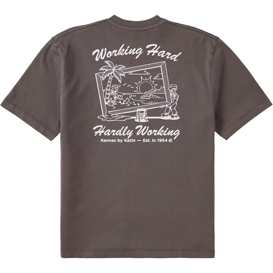 Men's Trabajo Relaxed Tee Quick Dry Feature NonToxicCoating