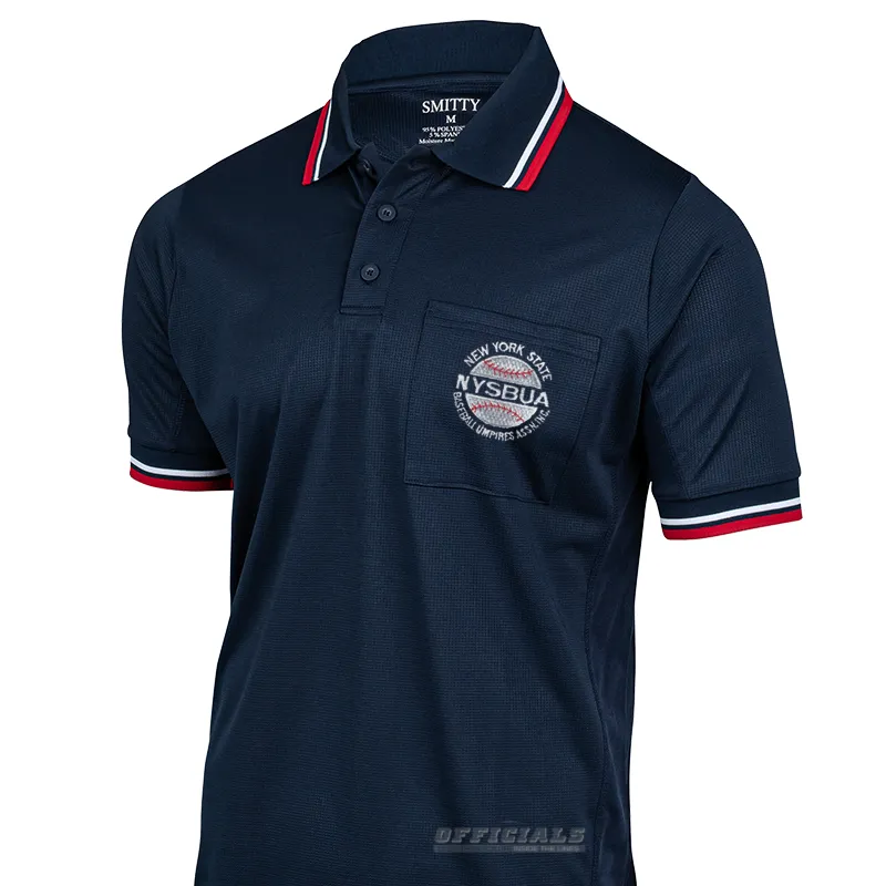 NYSBUA Logo Navy Umpire Shirt Party outfit Corporate Wear