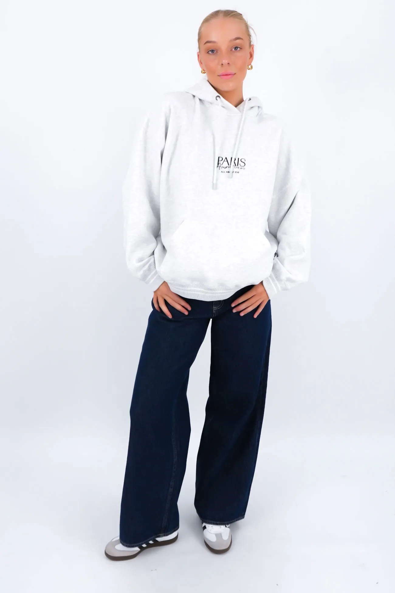 Wilder Relaxed Hoodie Snow Marle Thermal Lining Tech Anti Pilling Surface Treatment