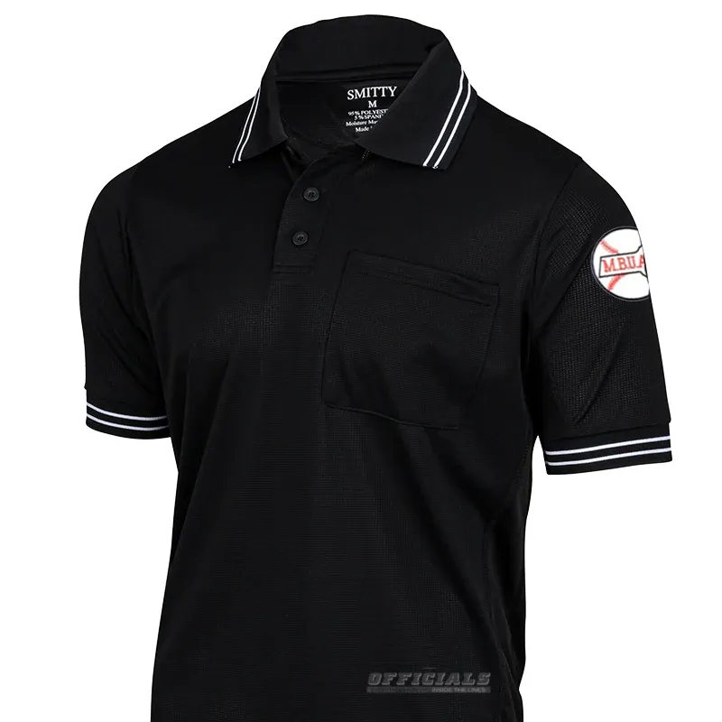 Smitty MBUA Logo Umpire Shirts Trend-Driven