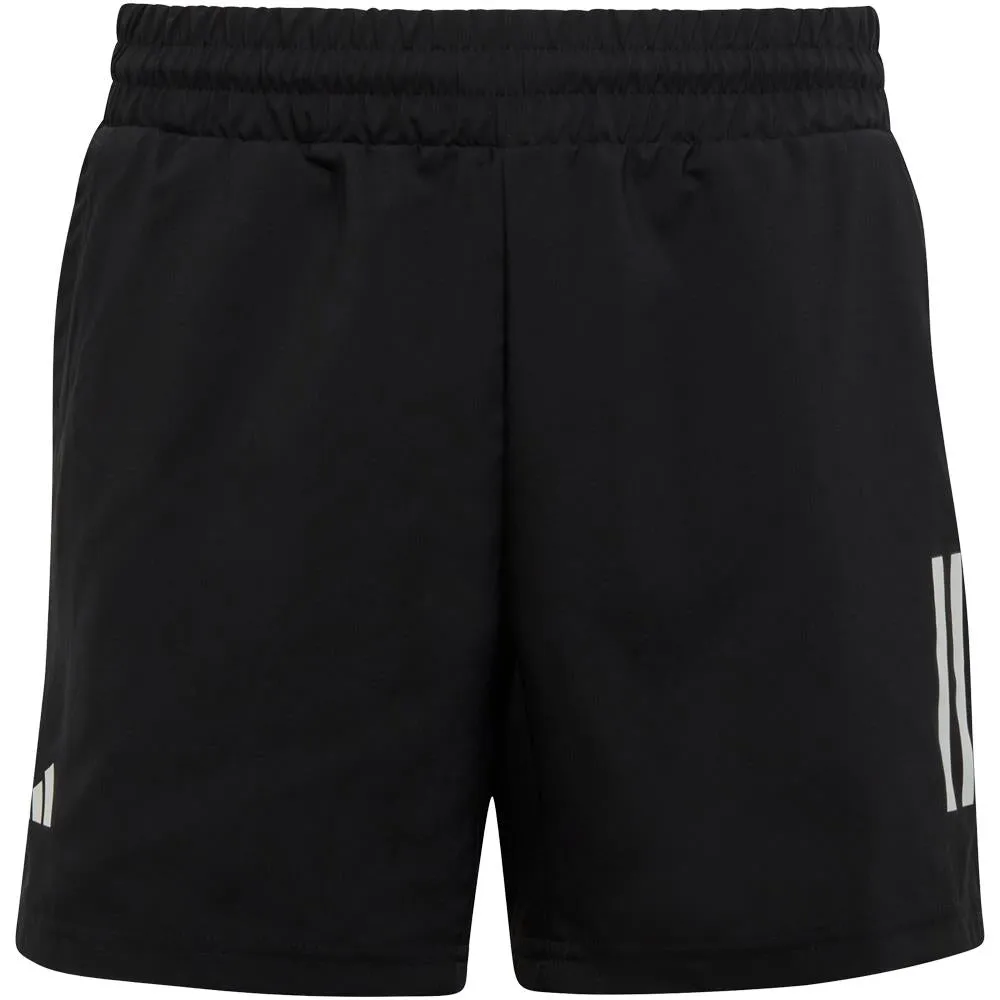 Button up adidas Boys Club 3 Stripe Short - Black
