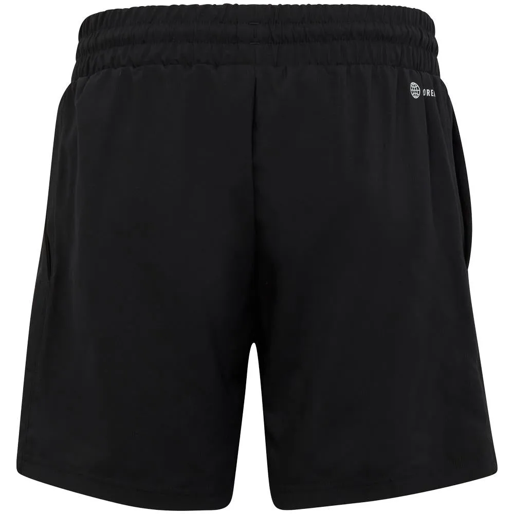 adidas Boys Club 3 Stripe Short - Black Casual Wear Sleeveless