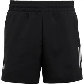 Button up adidas Boys Club 3 Stripe Short - Black