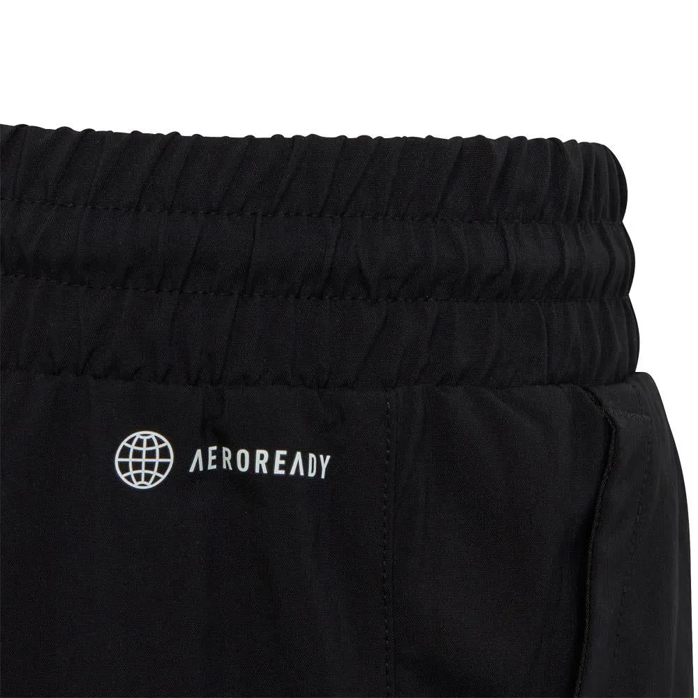 adidas Boys Club 3 Stripe Short - Black Quick Drying