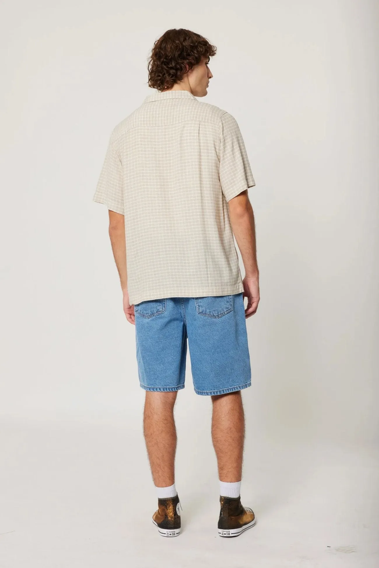 Bowler Check Shirt Natural Check Wrinkle Resistant Finish Unmatched comfort
