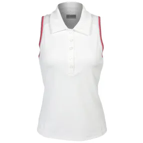 Modern Design Odor Resistant Lija Women's The One To Beat Slice Polo - White
