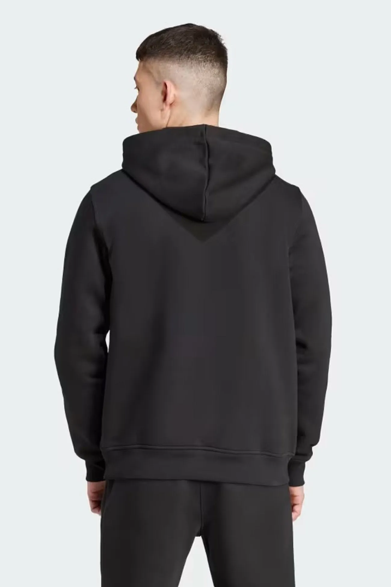 Essential Hoodie Black Windbreaker Inspired Fit Moisture Wicking Inner Layer