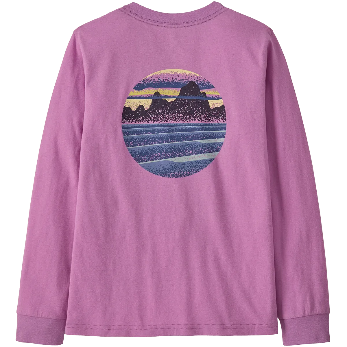 MeshPanelIntegration Youth Long Sleeve Skyline Stencil T-Shirt
