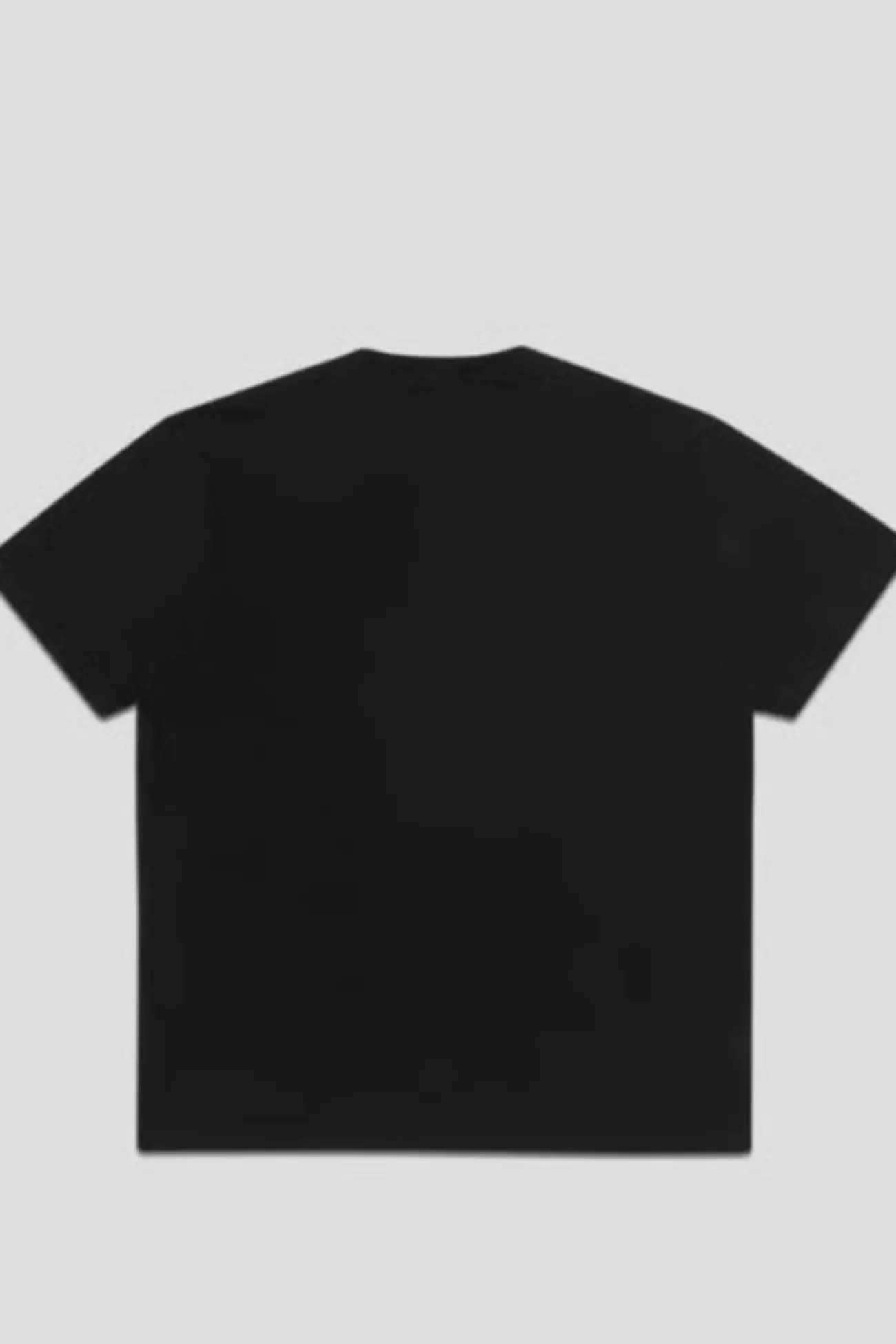 Sporty Fashion Heavy Jersey Pocket Tee Black