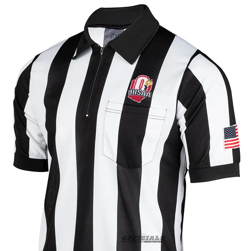 Lakeside Relaxation No Slip Shoulder Grip OHSAA Logo Short Sleeve Football Shirt