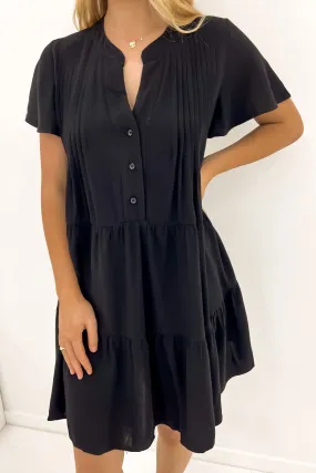 All Day Ready Timeless Vibe Blaire Mini Dress Black
