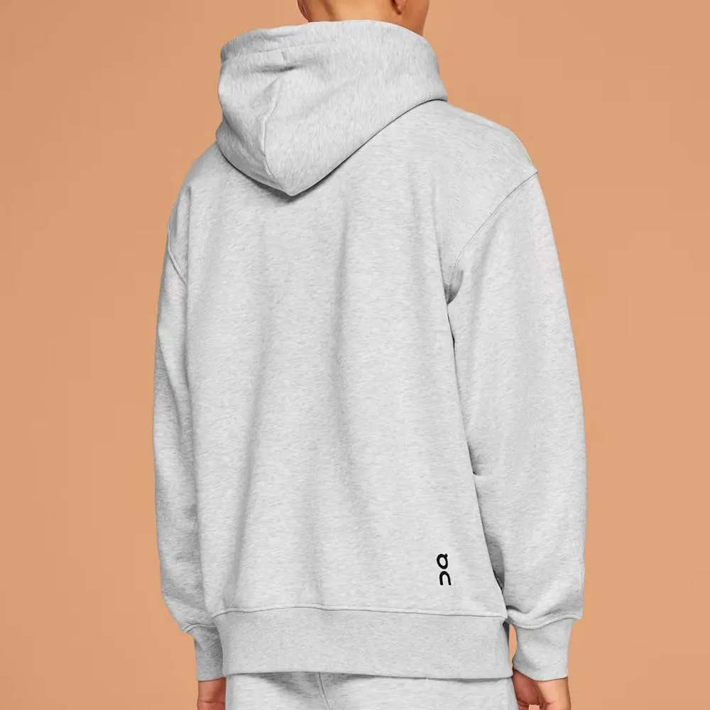 High-waisted Hem Design On Men's Club Hoodie - Crater Lined interior