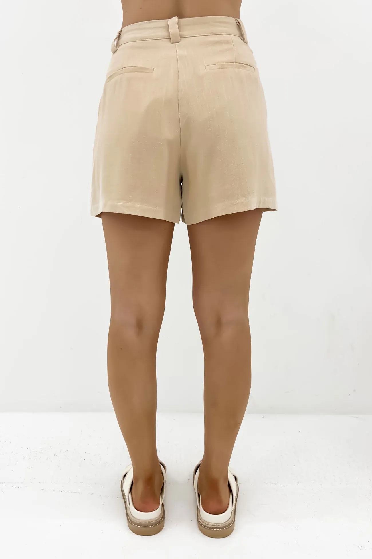 Opal Short Beige prom night